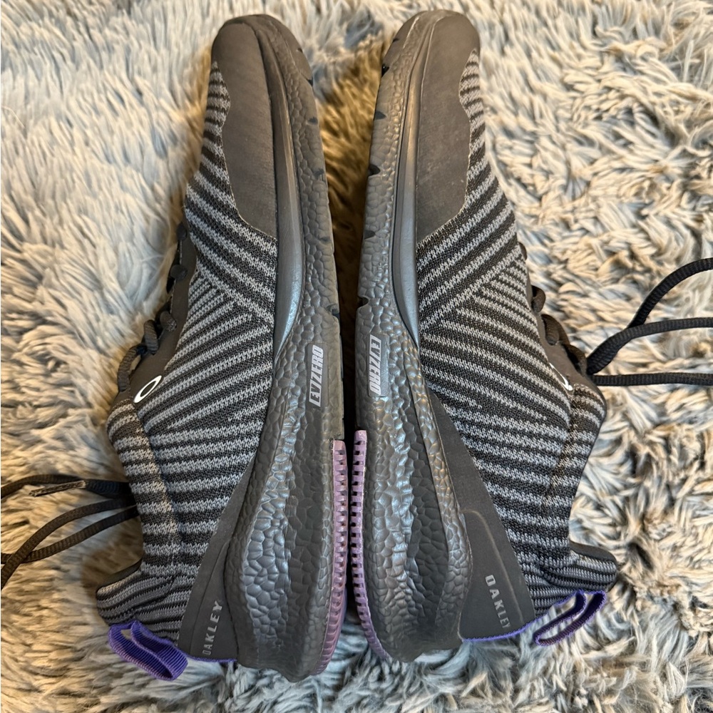 Oakley Ev Zero Pattern Black Trainers Size 9 - image 3